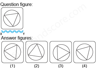 Non verbal reasoning, water images practice questions with detailed solutions, water images question and answers with explanations, Non-verbal series, water images tips and tricks, practice tests for competitive exams, Free water images practice questions